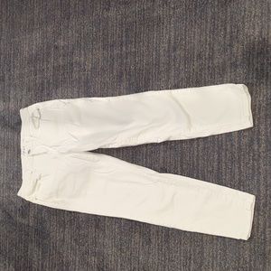 White stretch jeans